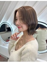 ロンドヴァリー 渋谷店(Lond vallee)&nbsp;韓国風タンバルモリ×オリーブベージュ