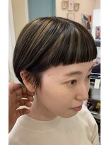 ラプト(rapt)&nbsp;スナップ　耳かけるとショートになるボブ〈耳かけなし画像あり〉