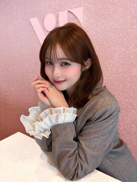 ボタン コロン 表参道 原宿(VOTAN COLON) くびれミディアム/ミディアムレイヤー/ミディアムヘア