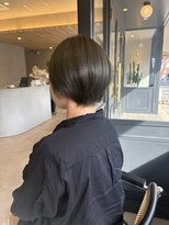 ベアーフルート 新潟店(BearFruit) 丸みショート/オリーブグレージュ/髪質改善