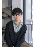 ほつれ質感パーマ