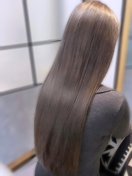 ラフ バイ マグ 南松本(R.A.F. by Mag) 透明感カラー★ダブルカラーブリーチピンクブラウン