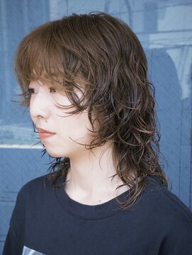 ボコカ(bococa) レイヤースパイラルパーマ透明感カラー