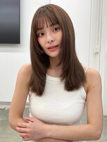 ユーフォリア 青山(Euphoria)&nbsp;ヘーゼルベージュ×大人っぽレイヤーカット