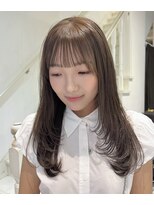 テンバイシオミエイチ(10 by shiomi H)&nbsp;ワンカールレイヤー/ベージュ/透明感カラー/三宮/元町