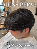 オーバー 町田店(OVER)&nbsp;ニュアンスパーマ【町田/MEN'S/ニュアンスパーマ/毛流れ】