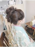 和装アレンジモヒカンアップ【ヘアアレンジ　立川/立川南口】