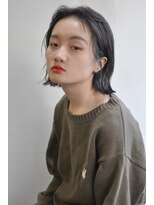 ヘアーサロン サボイア ウィズ ドッグ(SAVOIA with DOG) SAVOIA　後れ毛ウエットボブ
