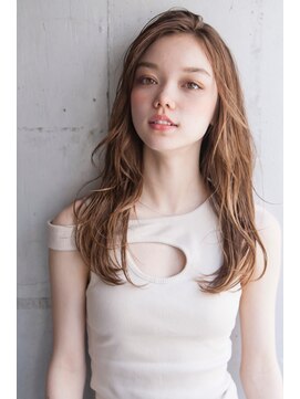 エース (ACE) ACE 大人可愛いナチュラルカール×アッシュベージュ