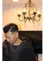 カバジェーロ(kaballero)&nbsp;skin fade hard part style