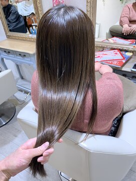 ラ ブランシュ 大宮(La Blanche) oOサラツヤロングOo カット　La Blanche大野