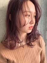 ジーナ 渋谷駅前(Zina)&nbsp;【Zina　渋谷】イメチェン毛先パーマ耳かけ×フォギーベージュ