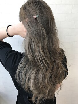ヘアーワークス ヘルム 渋谷店(HAIR WORKS HELM) 【HELM渋谷】シアベージュハイライト
