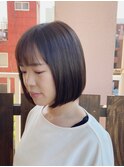 【bolero】ショートボブ×アッシュベージュ