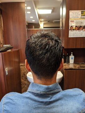 ヒロギンザ 浜松町店(HIRO GINZA) ツーブロックアップバング