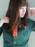 【オーガニック認証取得☆】小顔カット＋オーガニックカラー￥11000