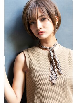 サングース(Sungoose) 大人ショート＃前髪くびれイメチェンラベンダーカラー