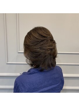 モニ(moni) グレージュ/ハイライト/白髪染め/オーガニックカラー