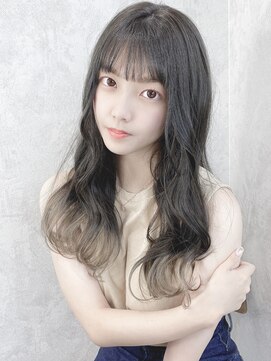 デミヘアー(Demi hair) セミロング×ヨシンモリ