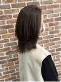 ミディアムレイヤー☆グレージュカラー