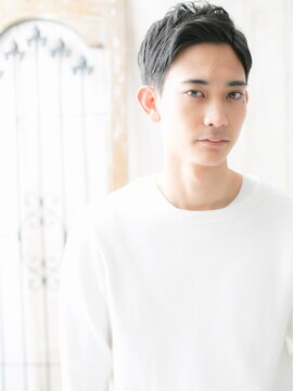 トニーアンドガイ メン 与野駅前店(TONI&GUY MEN) 大人クールなダークアッシュオールバックショートd