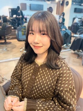 ヒョンミョン ライズバイレボ 柏西口店(hyon myon/RISEbyREVO) 大人ガーリー/モード/プリカール/S字ウェーブ[柏駅/韓国]