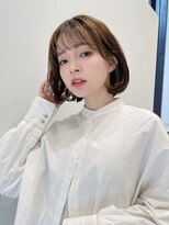 トルネード(TORNADO) 韓国風ボブ フェイスレイヤー 小顔補正カット タンバルモリt414