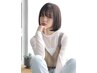 【ヘッドスパ付】カット+艶カラー+オージュアTR +スパ　￥16800