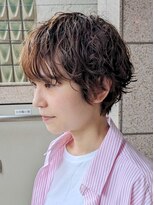 ゴーズゴー 吉祥寺(e)店(go s go)&nbsp;ぱっつん前髪/レディスパーマ/耳掛けショート/マッシュパーマ