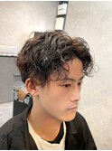 セットも簡単ハードスパイラルパーマ☆