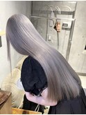 ミルクティーベージュダブルカラーケアブリーチインナーカラー