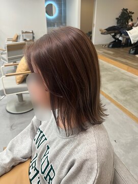 ブローチェラウカ(Broche lauka) ラベンダーグレージュ