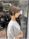 ショート/前髪カット/レイヤーカット/黒髪/髪質改善[池袋]