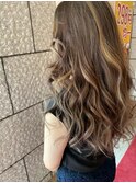 イメチェン/似合わせカット/フルバング/レッドブラウン/柏