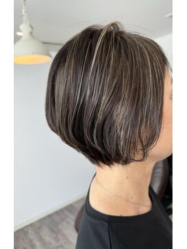 ココメルシー(coco merci) ハイライト×ショートボブ