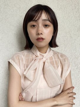 ガーデン オオタカノモリ(garden otakanomori) 20代30代40代/切りっぱなしボブ/外ハネ/くびれ/シースルーバング