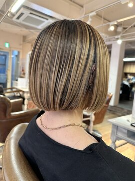 アフィナー 上大岡(Afinar) ♪Fumi's style ぷつっとボブ