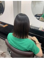 アオ(AO。)&nbsp;ぱつっとボブ/ストレート/縮毛矯正