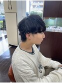 シャドウパーマ×緩め
