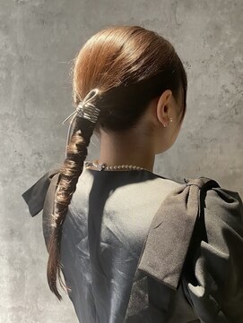 ヘアサロン コレハ(hair salon CoReha) 【クール・一束】室岡