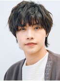 ビジネス 爽やか ニュアンスパーマ　ニュアンスデザイン 好感度