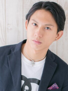 トニーアンドガイメン ホテル京阪仙台店(TONI&GUY MEN) 黒髪センターパートビジネススマートマッシュj仙台