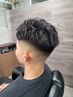 フェードカットコース(シャンプー+シェービング+眉毛カット+肩マッサージ)