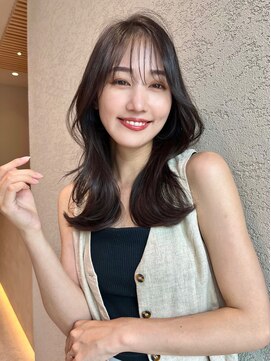 ロンド アンブル 四条烏丸(Lond ambre) エアリーロング/レイヤーロング/韓国/前髪5131