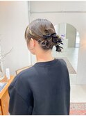 20代30代ツインベロアリボンアレンジ♪結婚式参列にオススメ！