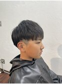 ツーブロック マッシュ