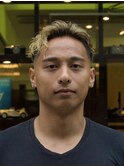 Highlight Perm×Skin Fade