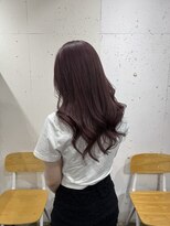 アジールヘア 北千住駅西口店(agir hair) ピンクブラウンカラー Tokyo salon kitasenjyu