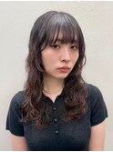 レイヤーパーマ/ロングパーマ/レイヤーカット/ニュアンスパーマ