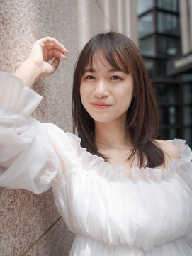 サンバレー(SUNVALLEY) ワンカールレイヤー　フルバング　おくれ毛